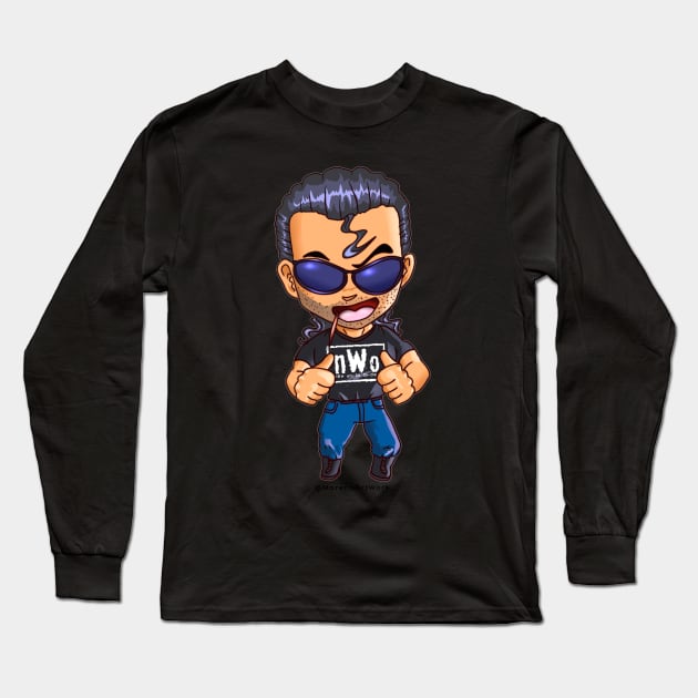 Chibi Scott Hall tribute Long Sleeve T-Shirt by MorenoArtwork